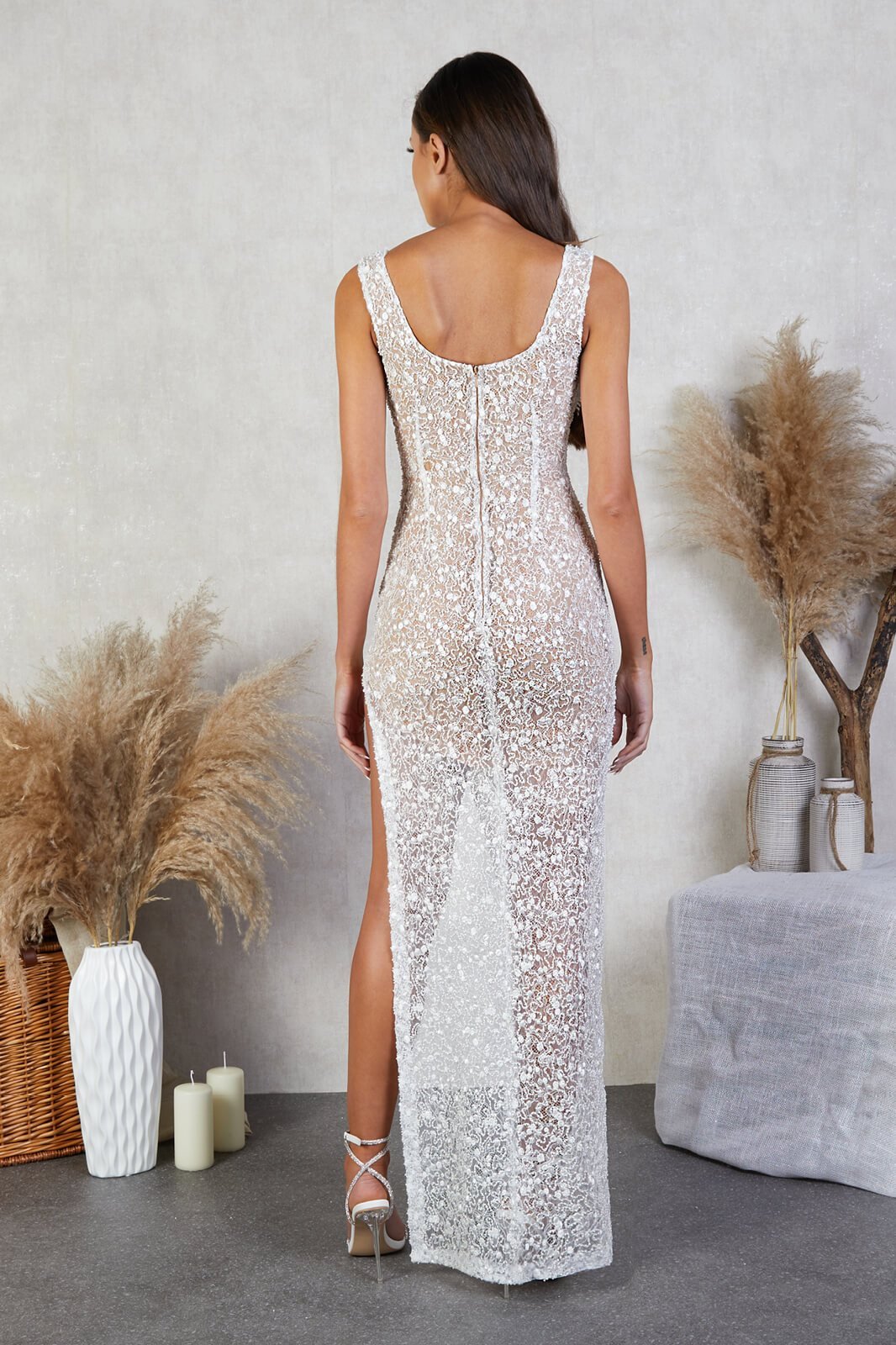 Louisa White Dress