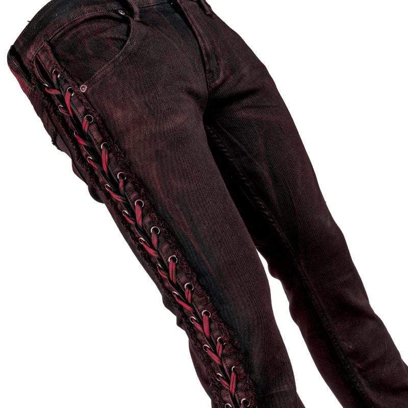 Pants - Black Cherry Alloy Wash