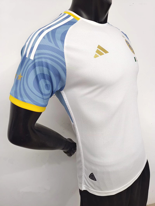 23-24 Algeria Purple Blue Special Edition Player Version Soccer Jersey