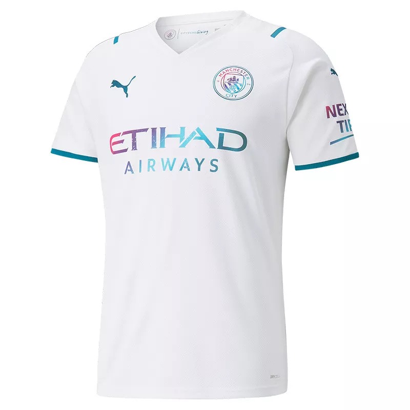 21-22 Man City 1:1 Away Fans Soccer Jersey