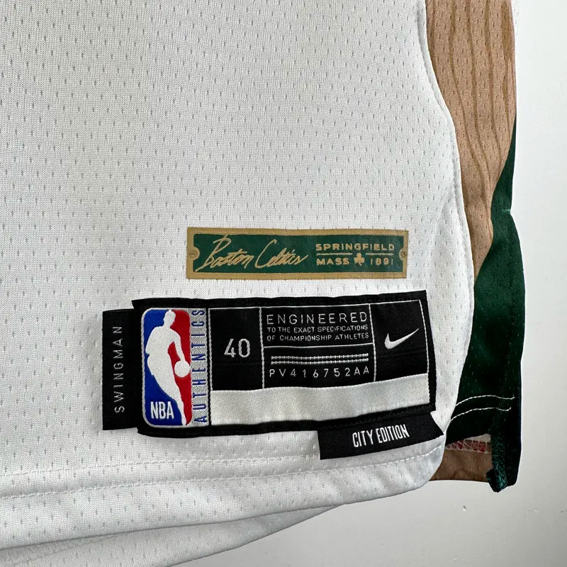 23-24 CELTICS BROWN #7 White City Edition Home Top Quality Hot Pressing NBA Jersey