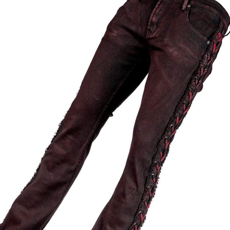 Pants - Black Cherry Alloy Wash