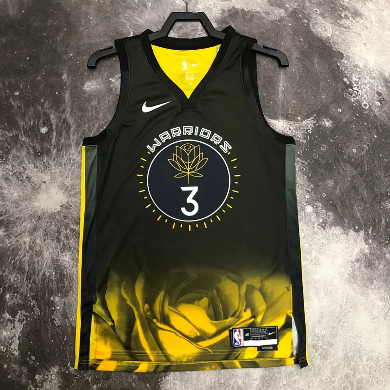 22-23 WARRIORS POOLE #3 Black City Edition Top Quality Hot Pressing NBA Jersey