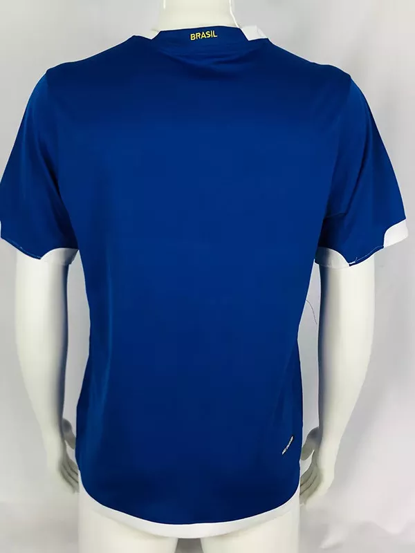 2006 Brazil Away Retro Fans Soccer Jersey