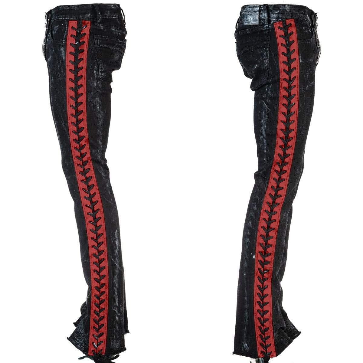 Pants - Red Stripe