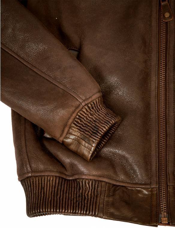 B-15 FAST EAGLE SHEEPSKIN FLIGHT JACKET