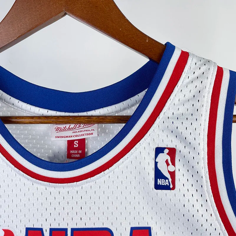ALL-STAR CARTER #15 White Top Quality Hot Pressing NBA Jersey