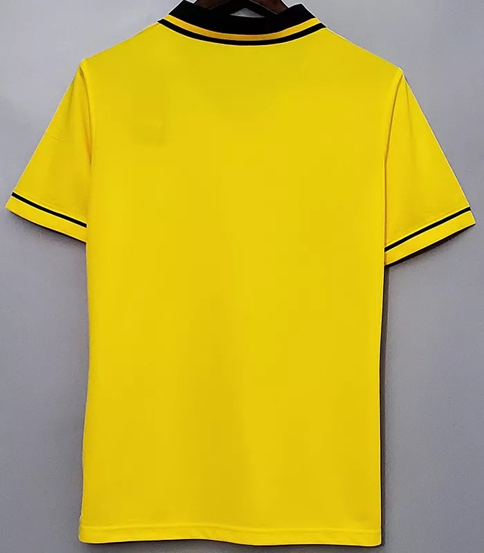 1994 Brazil Home Yellow Retro Soccer Jersey