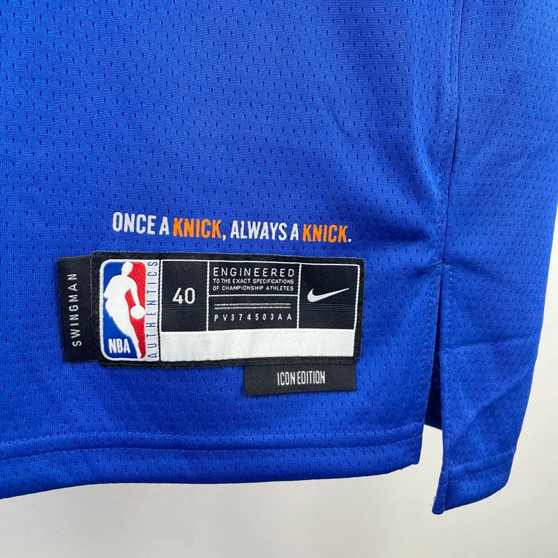 22-23 KNICKS ROSE #4 Blue Top Quality Hot Pressing NBA Jersey