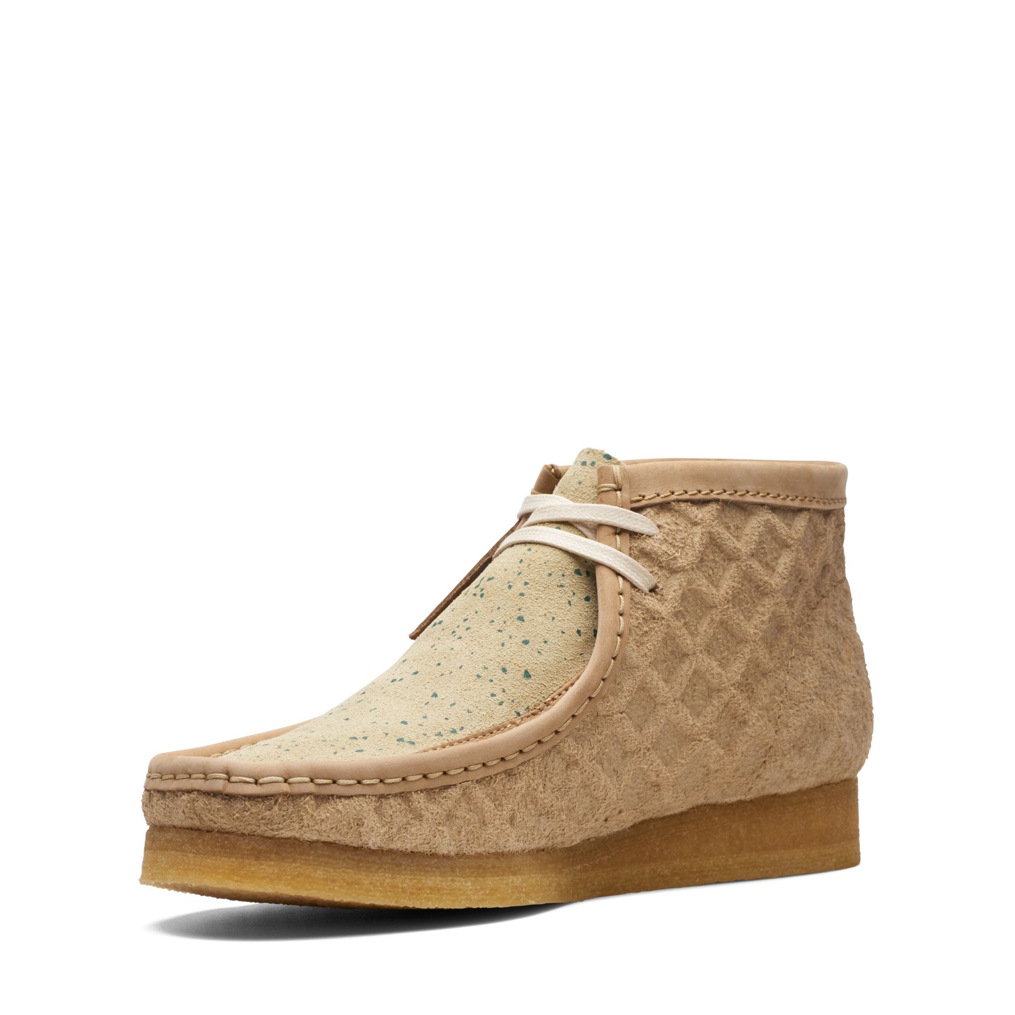 Wallabee Boot Natural / Green
