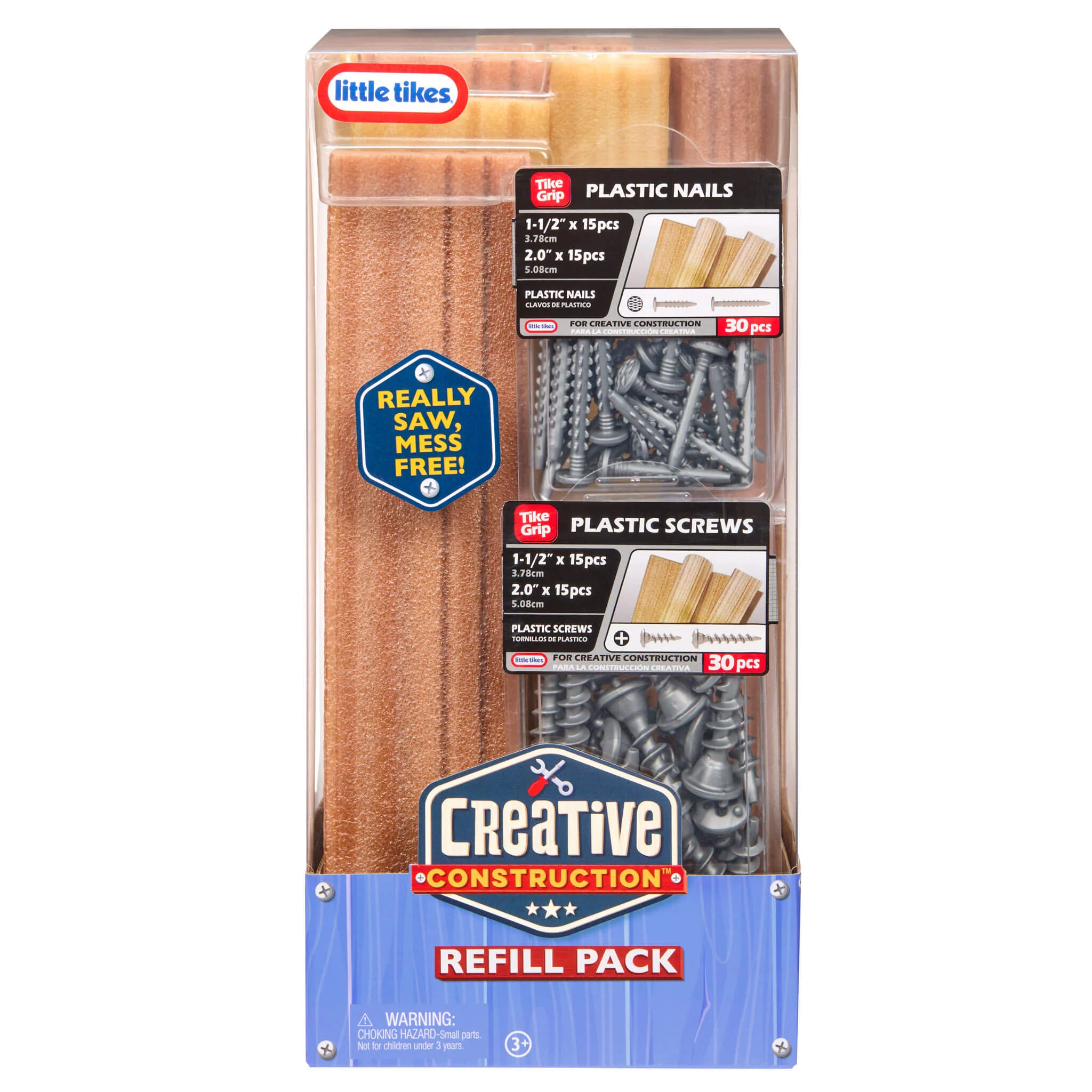 Creative Construction™ Wood, Nails and Screw Bundle - leoleo123123