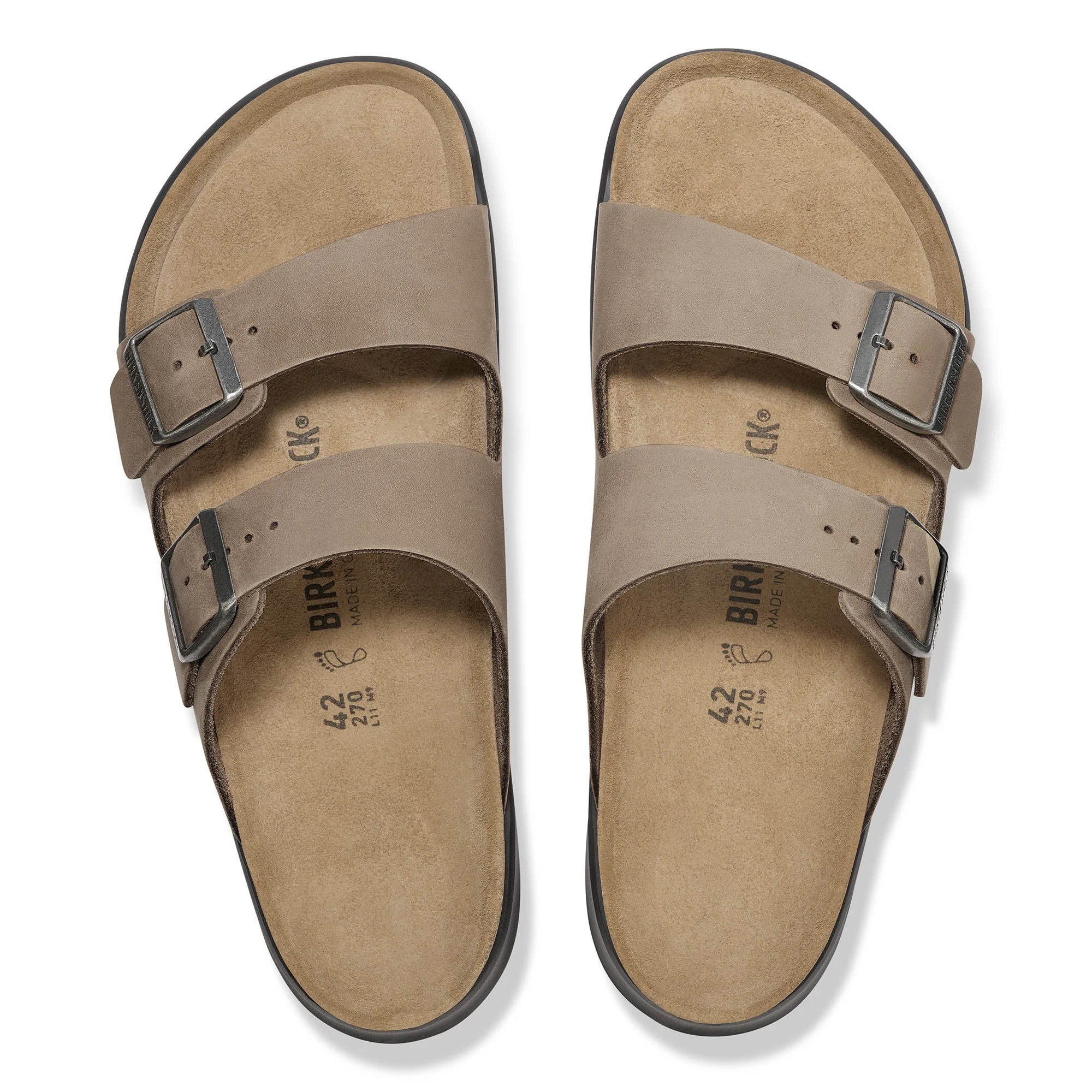 Arizona Crosstown Men Waxy Leather Tabacco Brown - leoleo123123