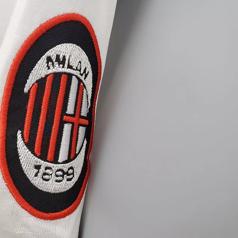 1995-1997 ACM Away White Retro Soccer Jersey