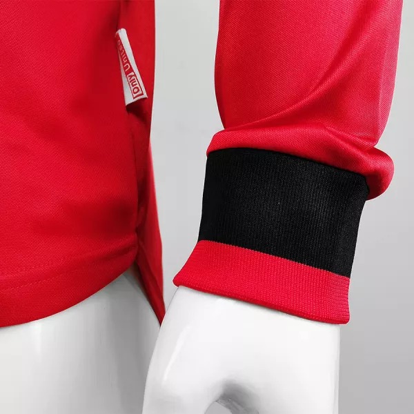 1999-2000 Man Utd Home Long Sleeve Retro Soccer Jersey(决赛版)