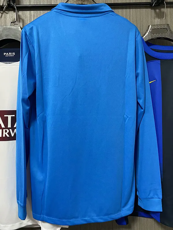 1986-1987 Napoli Home Long Sleeve Retro Soccer Jersey