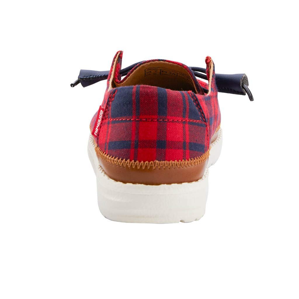 Women's Shoes Wendy Tartan Red