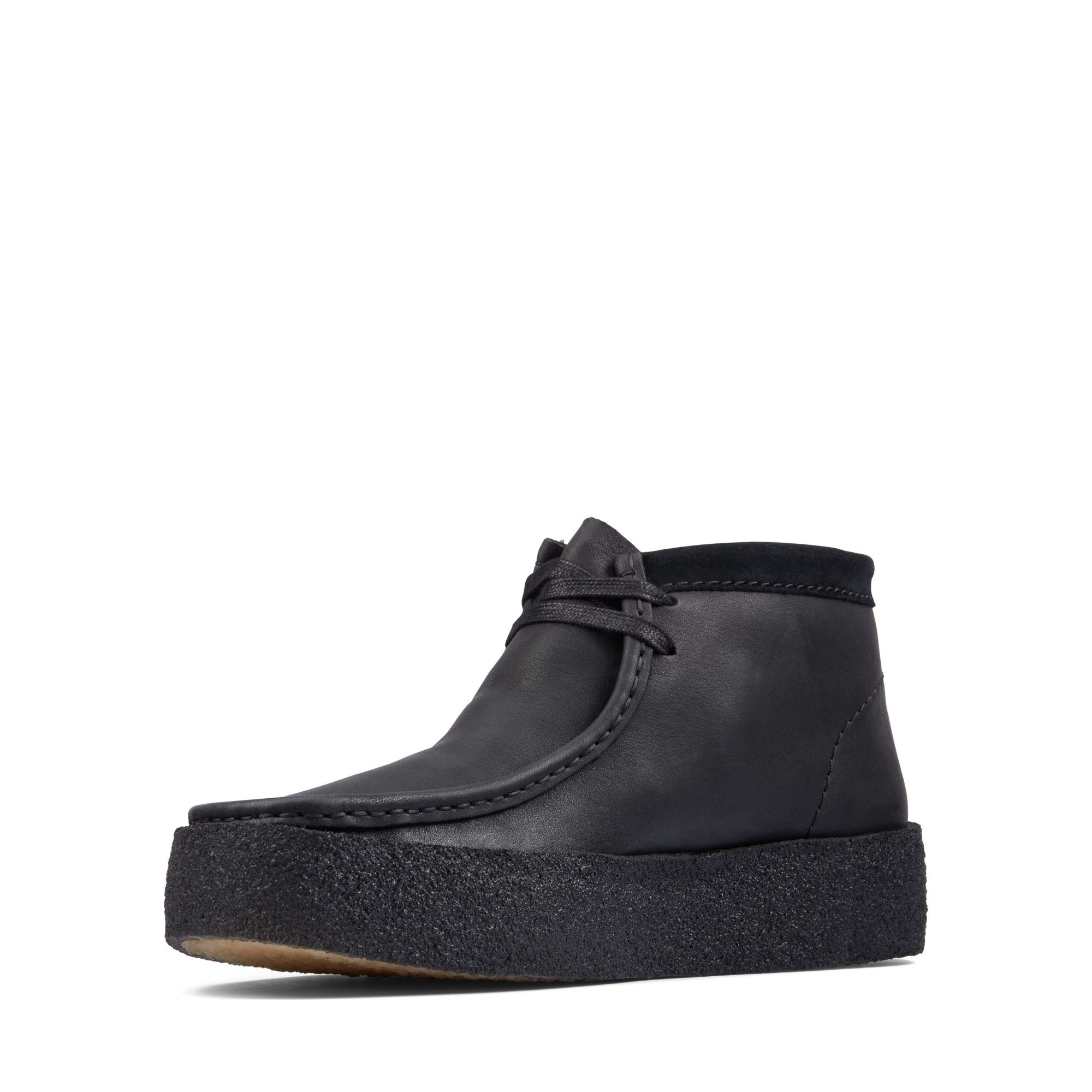 Wallabee Cup Bt Black Leather