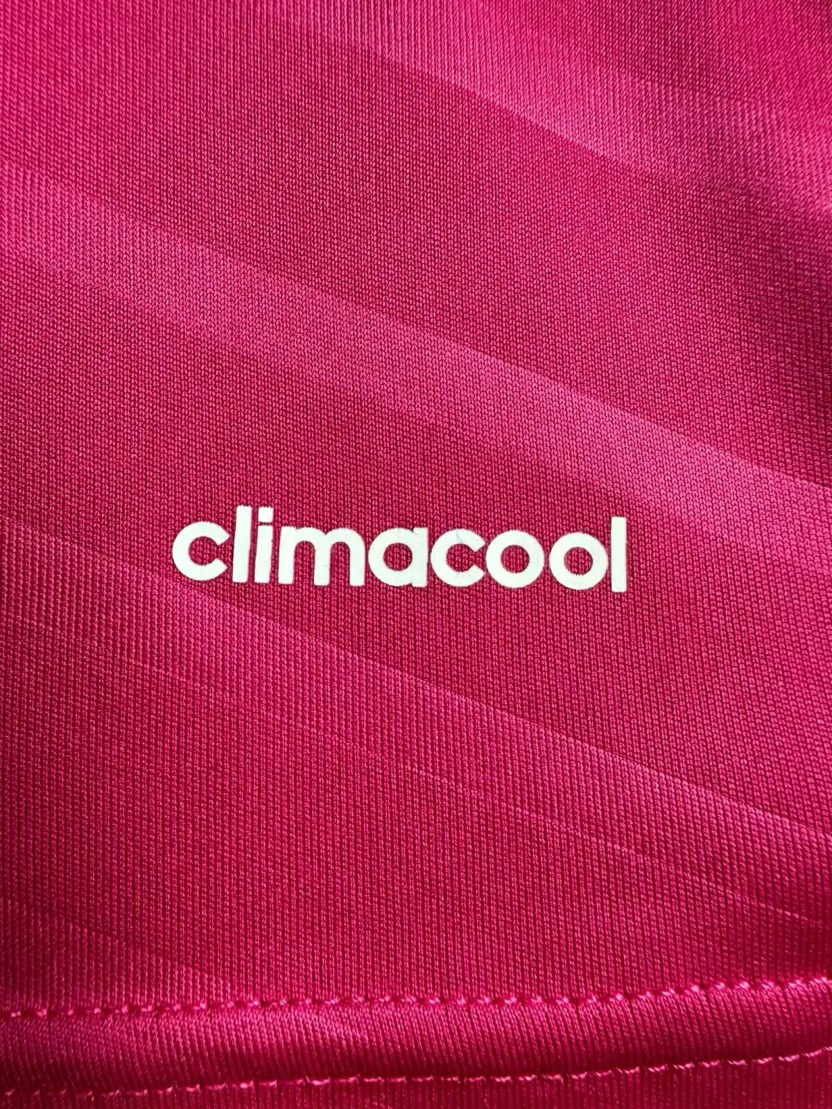 2014-2015 RMA Away Pink Long Sleeve Retro Soccer Jersey