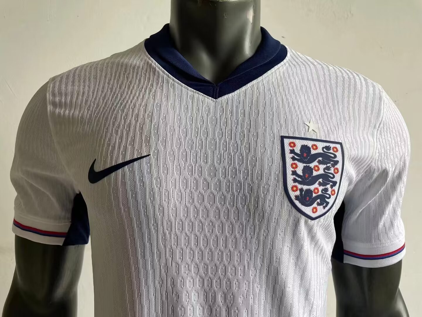 2024 Englande Europe Cup Home Player Version Soccer Jersey