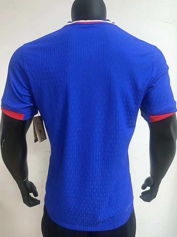 2024 France European Cup Home Player Version Soccer Jersey