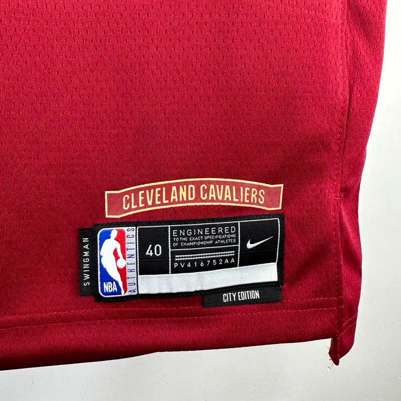 23-24 Cleveland Cavaliers IRVING #2 Red City Edition Top Quality Hot Pressing NBA Jersey