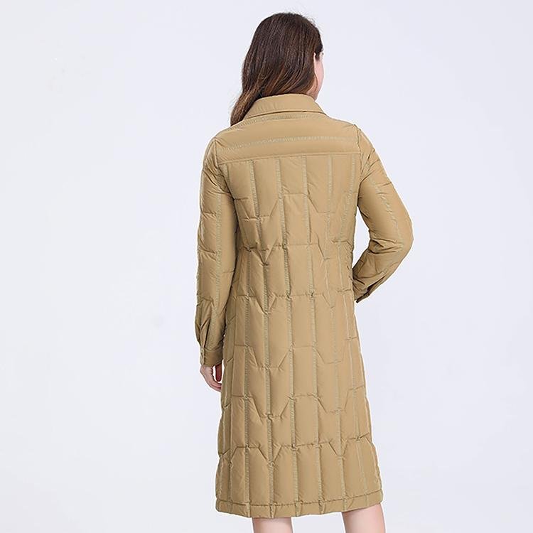 Longer Jingle Yellow Women's Down Jacket