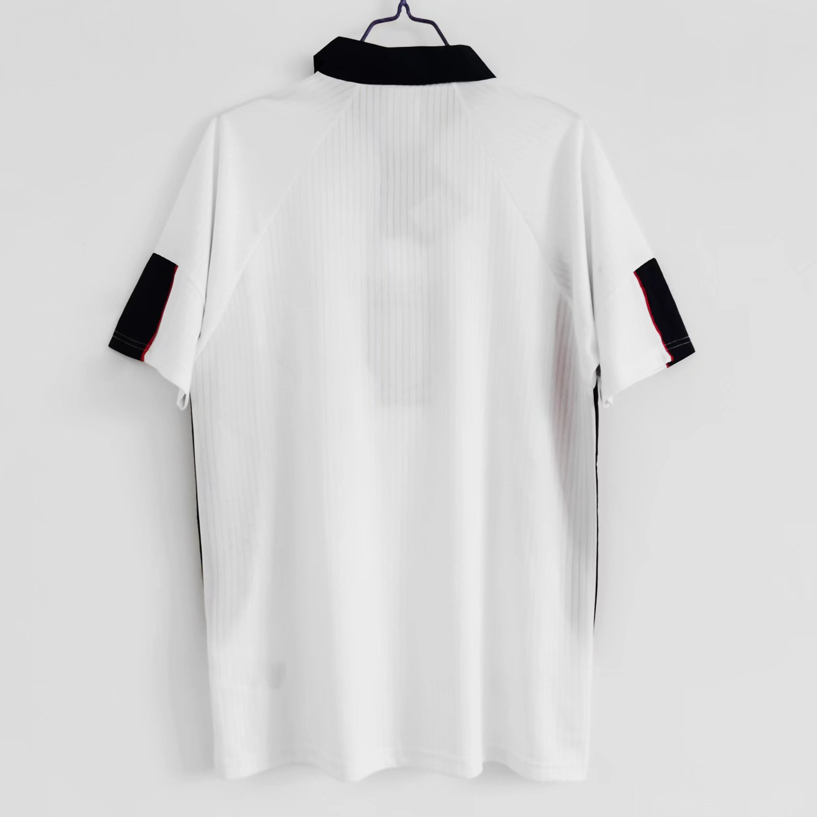 1998 England Home Retro Soccer Jersey