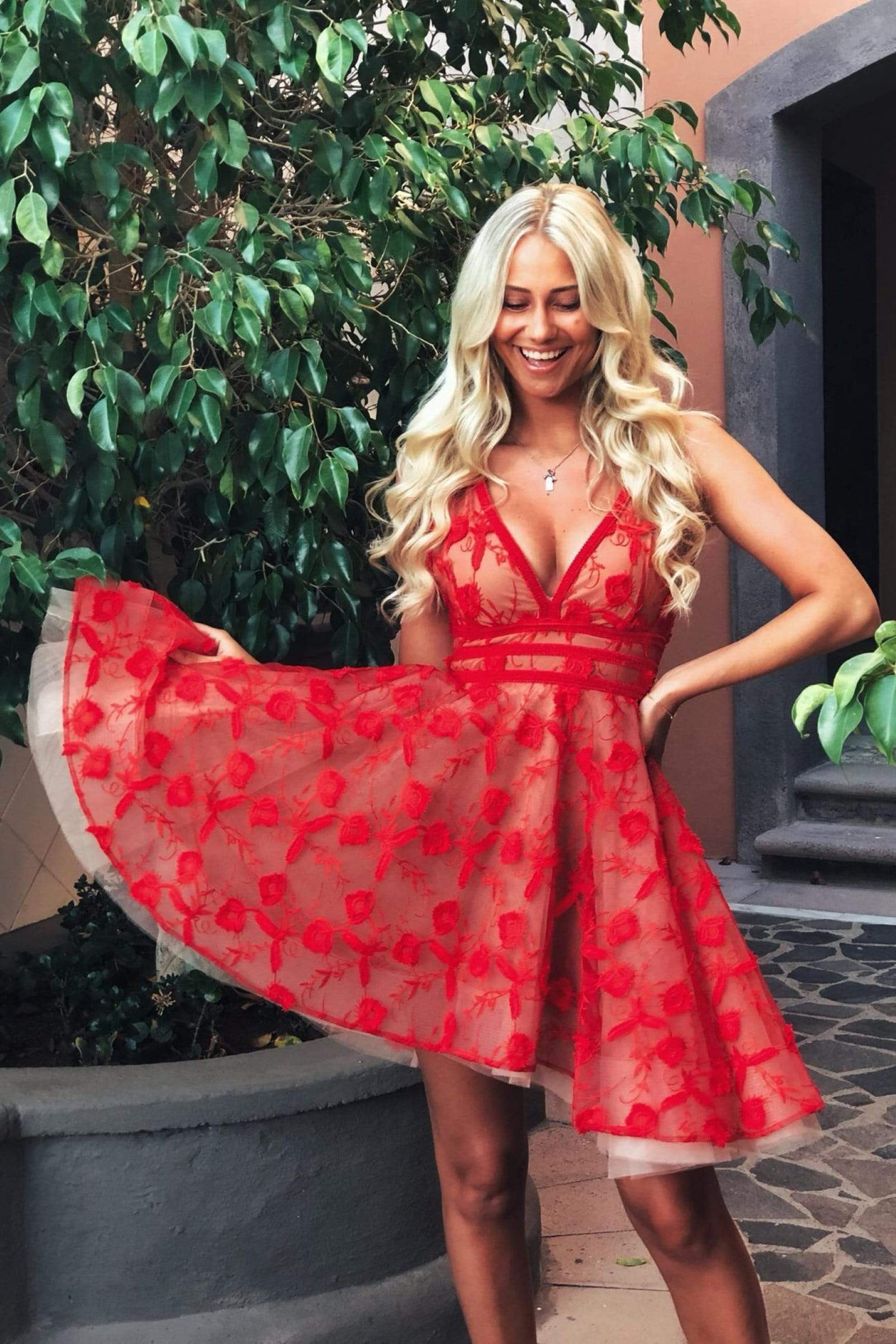 Lola Red Dress