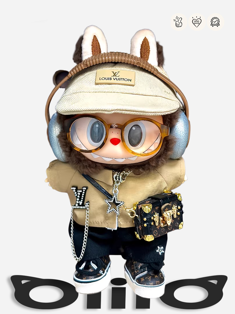 LABUBU CLOTHES LV Street Maillard