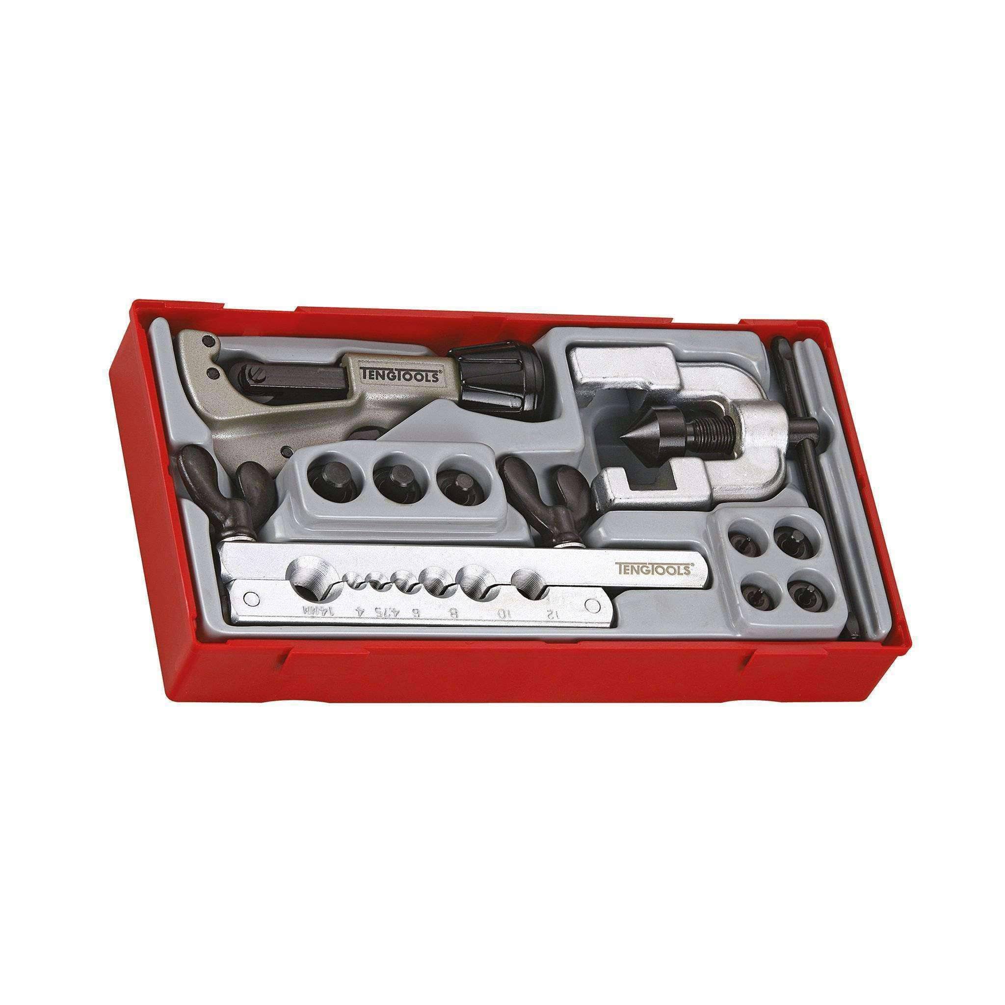 Teng Tools Tttf10 10 Piece Tube Flaring Tool Set HSZ1s