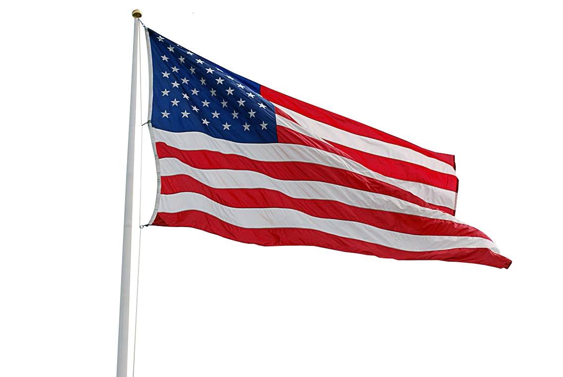 Independence Flag 2-Ply Polyester US Flag, 5 x 8& - HSZ-1-s