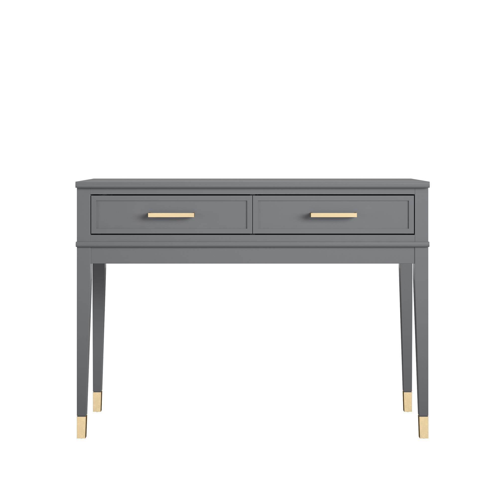 CosmoLiving by Cosmopolitan Westerleigh, Graphite Gray Console Table ...