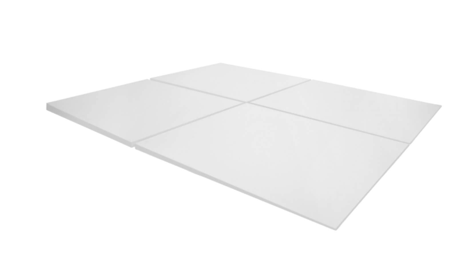 TruGard 50" x 60" OneSlope Curbless Linear Drain Shower Tray HSZ1s