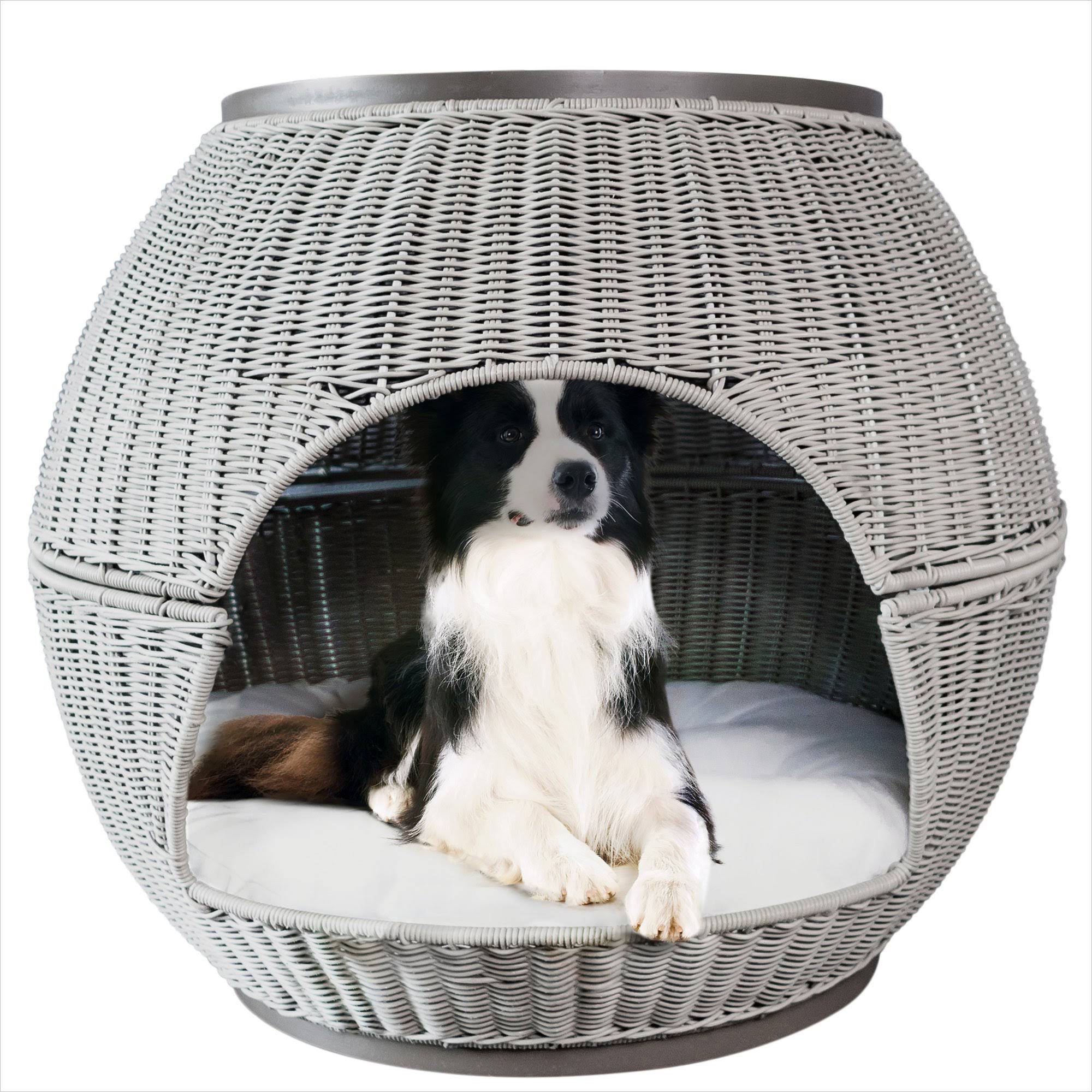 Deluxe Igloo Pet Bed in Smoke HSZ1s