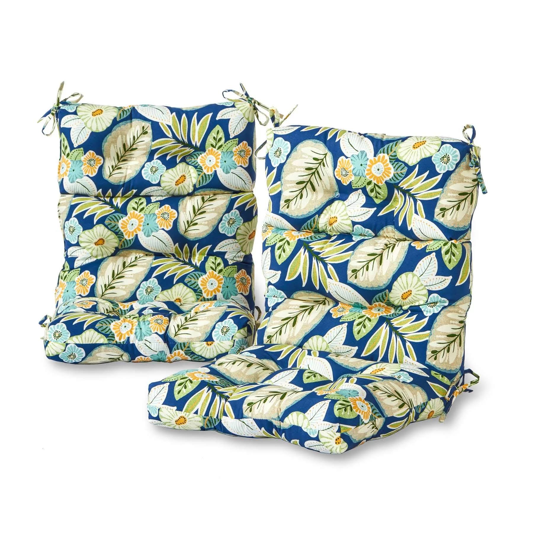 Greendale Home Fashions High Back Chair Cushion - set of 2 - HSZ-1-s