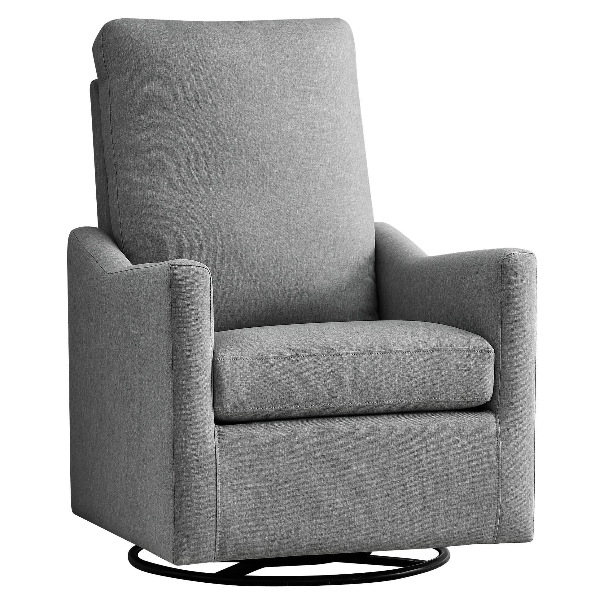 Delta Children Adley Nursery Glider Swivel Chair - French Gray - HSZ-1-s