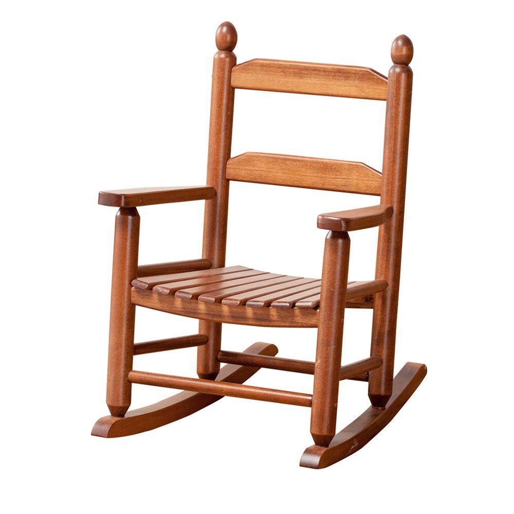 B&Z KD20N Classic Wooden Child's Porch Chair Rocking Rocker Natural
