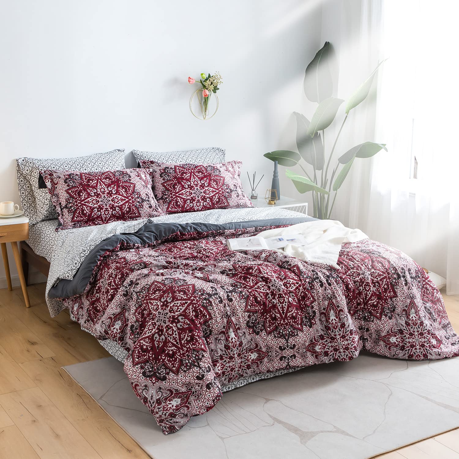 Microfiber Filled Light Bed Quilt with Pillowcase Single Double Bed Bedding Set Spring Summer