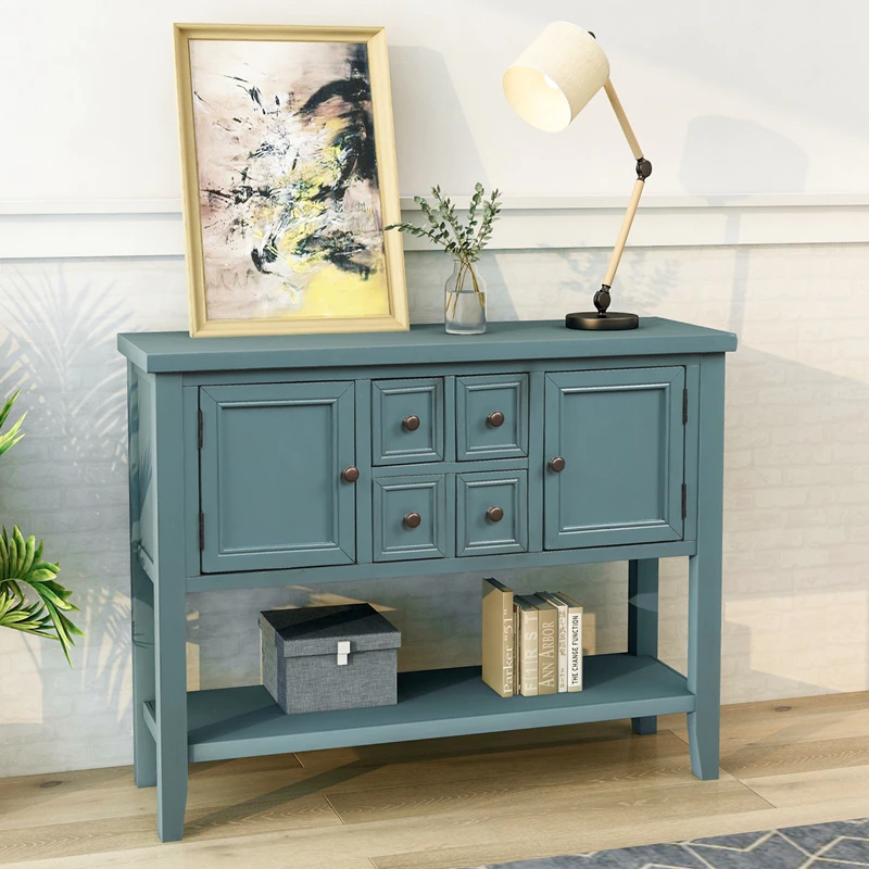 Simple Buffet Sideboard With Bottom Rack Stylish