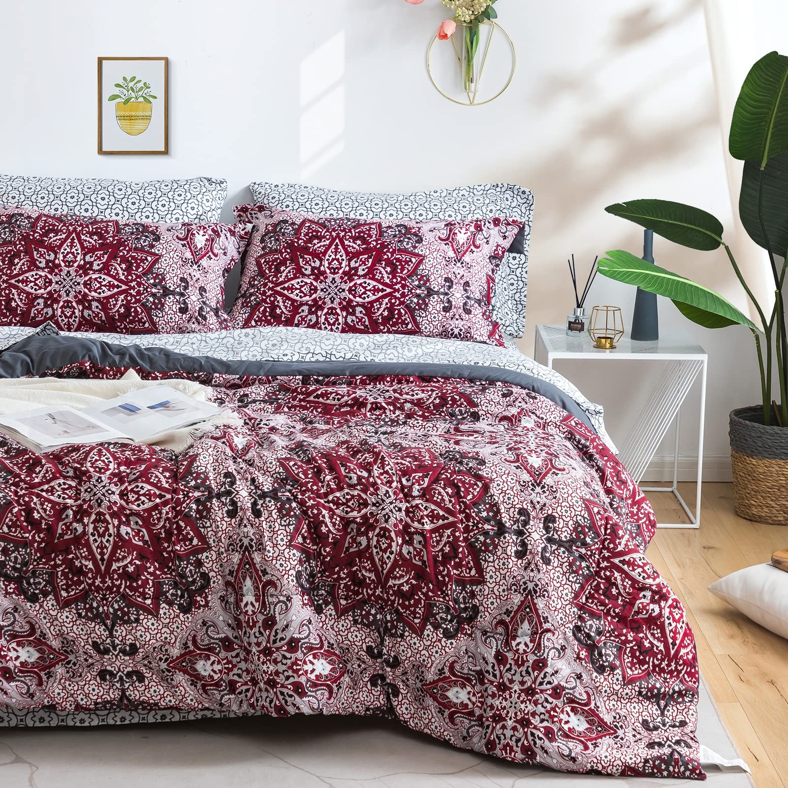 Microfiber Filled Light Bed Quilt with Pillowcase Single Double Bed Bedding Set Spring Summer