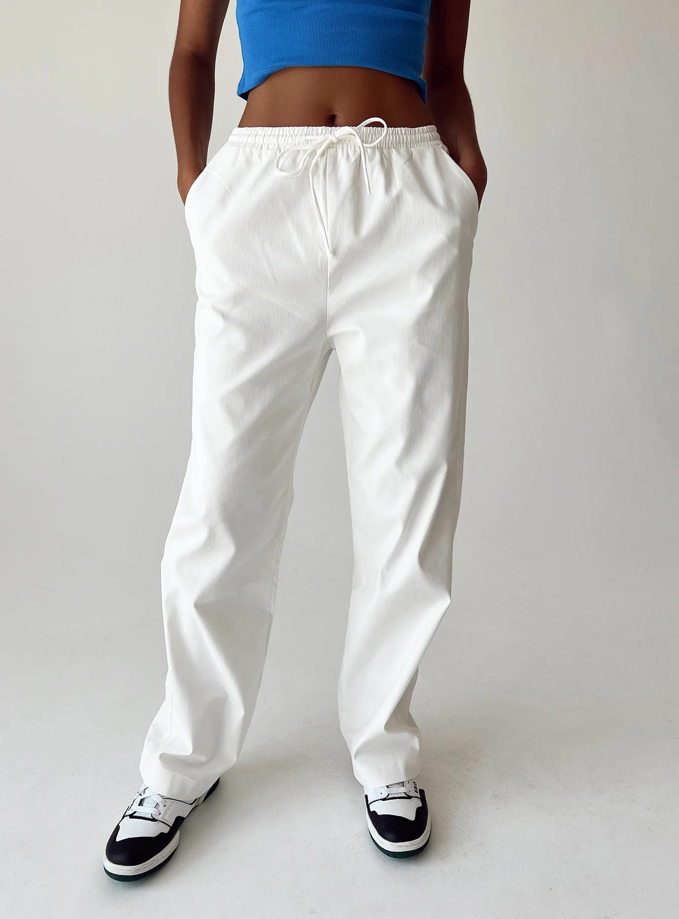 Tumble Pants White