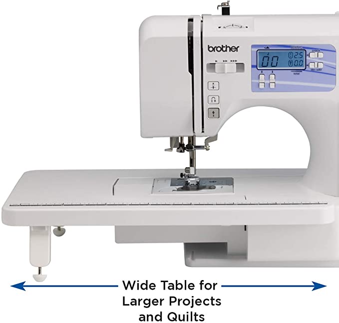 HC1850 Sewing and Quilting Machine, 185 Built-in Stitches, LCD Display, 8 Included Feet