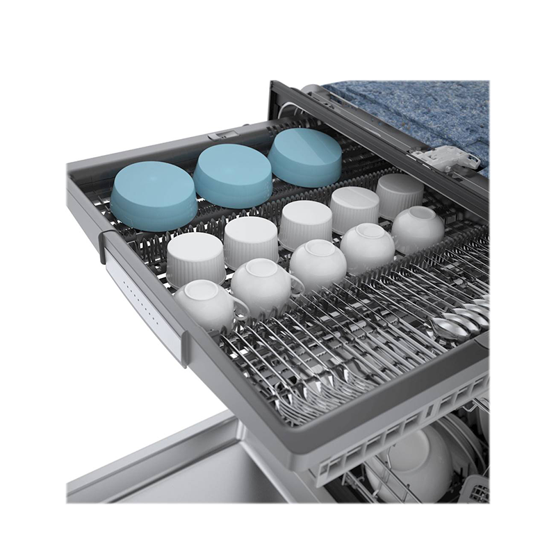 800 Series 24  Top Control Built-In Dishwasher with CrystalDry, Stainless Steel Tub, 3rd Rack, 42 dBa - Stainless steel