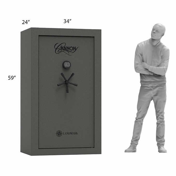 Cannon Landmark 27.8 Cu.Ft. Executive Safe, 60 Minute Fireproof Protection