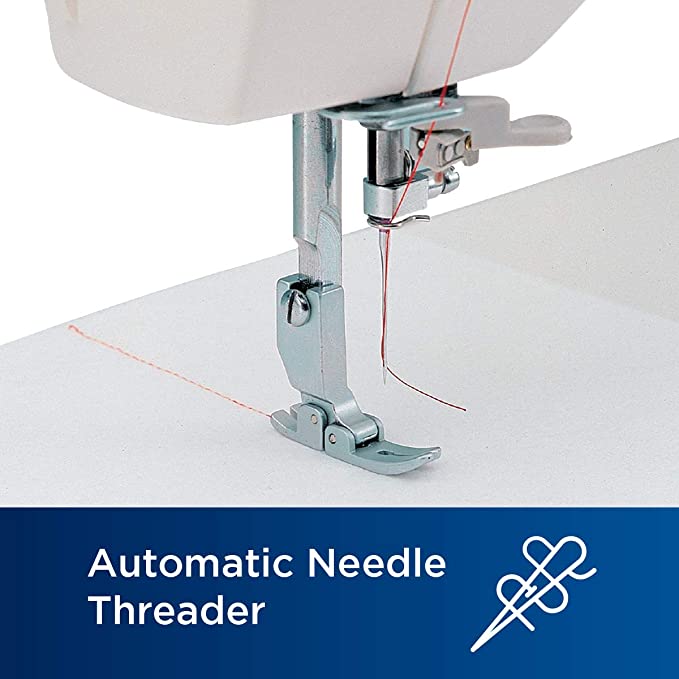 PQ1500SL Sewing and Quilting Machine, Up to 1,500 Stitches Per Minute, Wide Table, 7 Included Feet