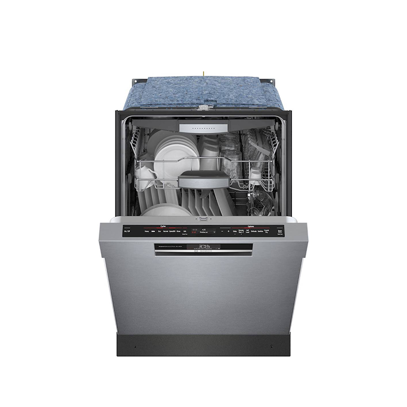 800 Series 24  Top Control Built-In Dishwasher with CrystalDry, Stainless Steel Tub, 3rd Rack, 42 dBa - Stainless steel