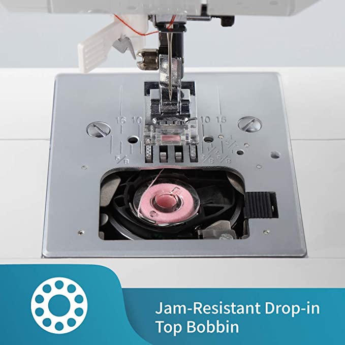 Sewing Machine Computerized and Quilting, 200 Built-in Stitches, LCD Display, Z6 Automatic Needle Threader, Twin Needle