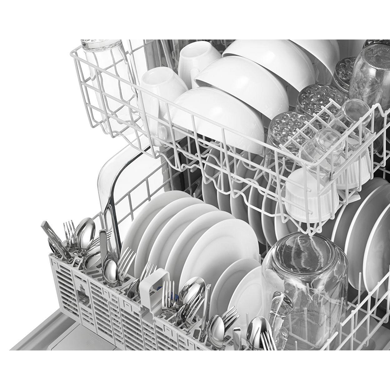 24  Tall Tub Built-In Dishwasher - Monochromatic stainless steel