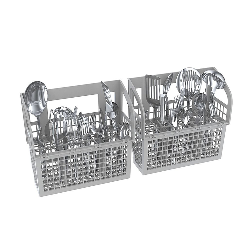 800 Series 24  Top Control Built-In Dishwasher with CrystalDry, Stainless Steel Tub, 3rd Rack, 42 dBa - Stainless steel