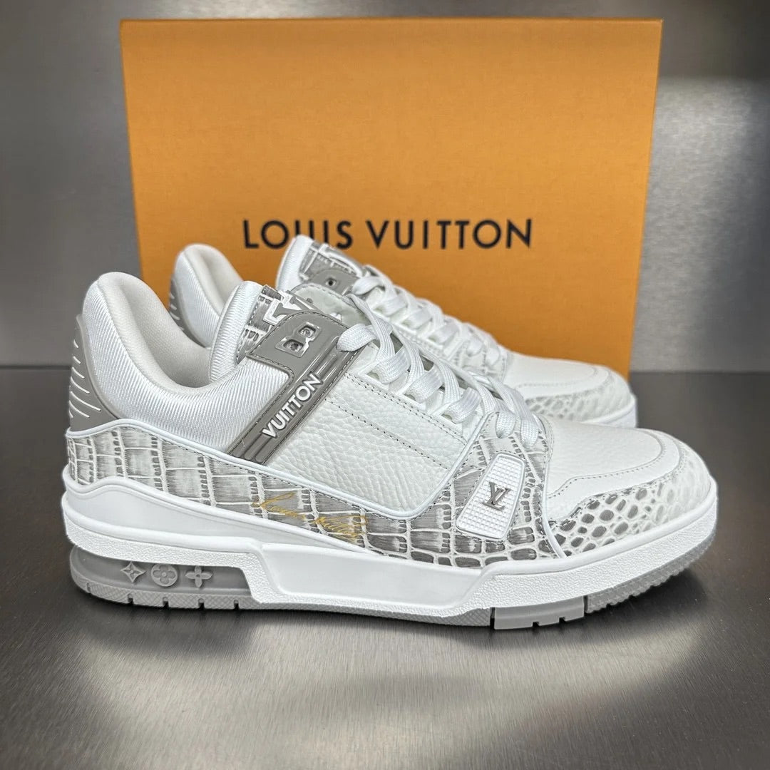 New Color-Blocked Pattern Sneakers